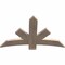 Ekena Millwork Alberta Smooth Timber Gable Bracket, Douglas Fir, 48"W x 30"H x 1 1/2"D x 5 1/2"F, 15/12 Pitch GBW048X30X0206ALB00SDF - alternate 3